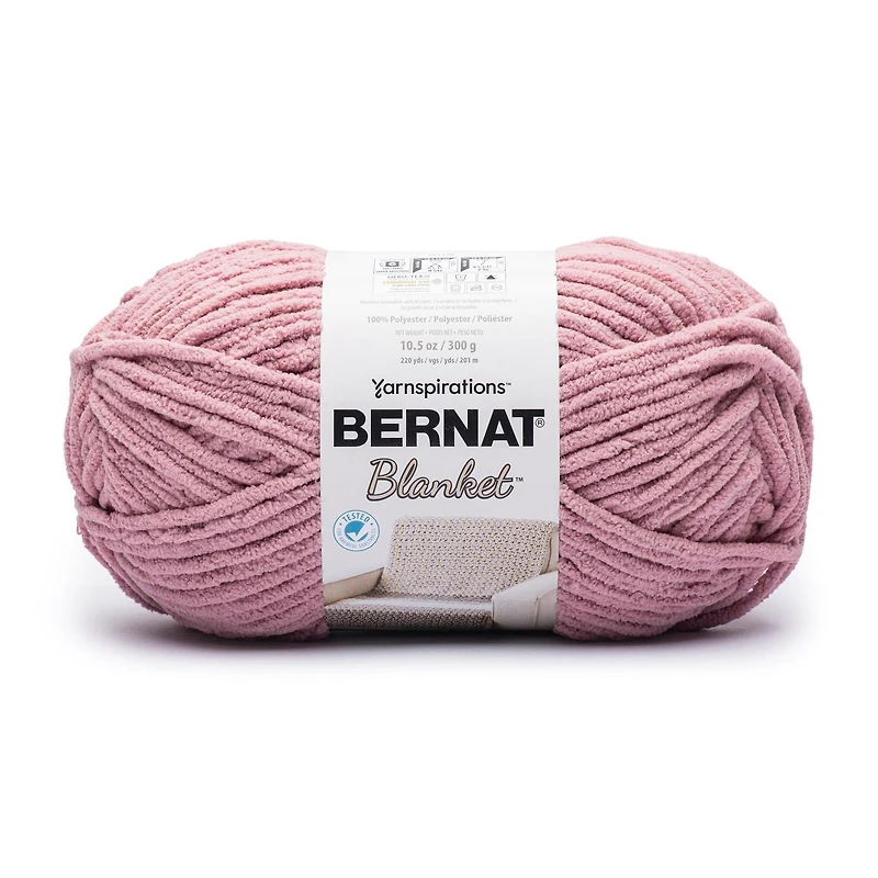 Bernat® Blanket™ #6 Super Bulky Polyester Yarn 10.5oz/300g, 220 Yards