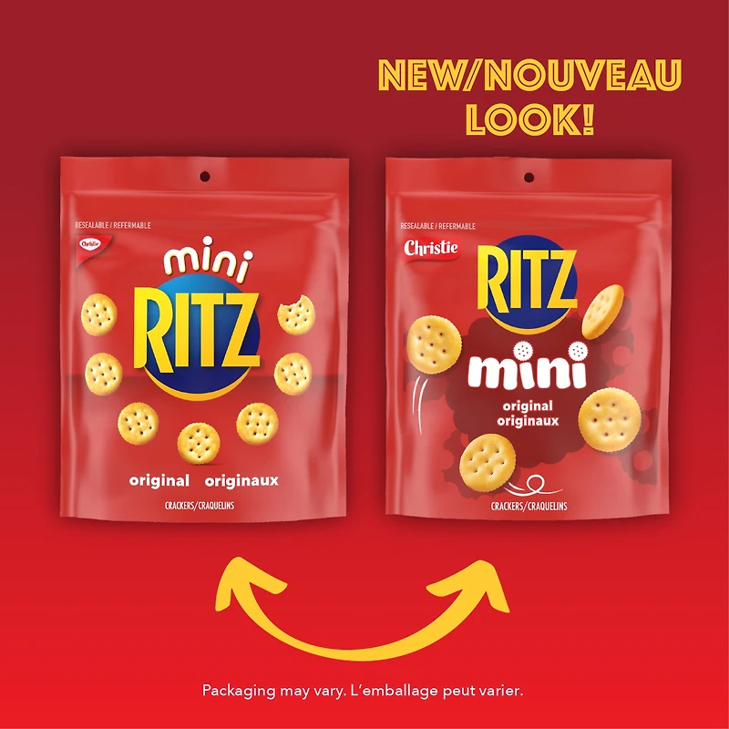 Craquelins mini Ritz originaux, collations pour l’école