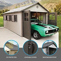 LIFETIME 11 Ft. X 21 Ft. Outdoor Storage Shed