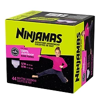 Sous-vêtements de nuit pour l’énurésie Ninjamas filles tailles S/M - L/XL, 34-44 sous-vêtements