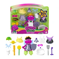 Fisher-Price Barney's World Coffret Barney Costumé, 20 éléments - Exclusivité Walmart Âges 2Y+