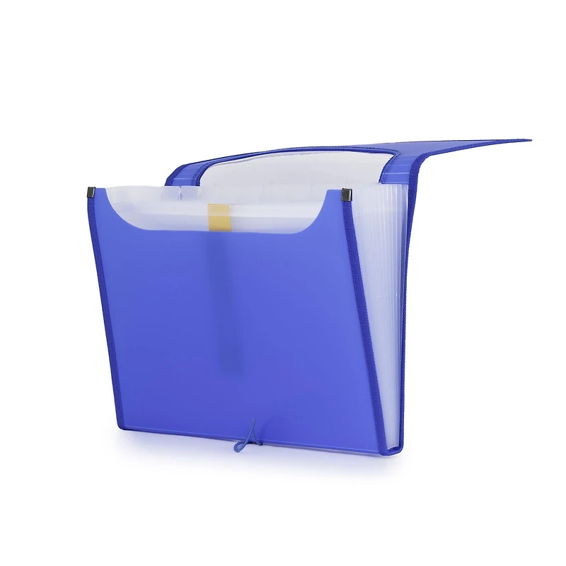 Hilroy® 13 pocket letter top view assorted expanding file