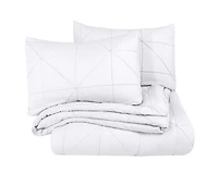 3 Pieces Hartford Pintuck Comforter Set