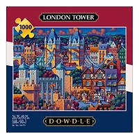 Buffalo Games London Tower Puzzle imbriqué de 1000 pièces pour adultes de 14 à 99 ans