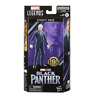 Marvel Legends Series Black Panther Legacy Collection Everett Ross 6-inch MCU Action Figure Toy, 1 Accessory, 3 Build-A-Figure Parts
