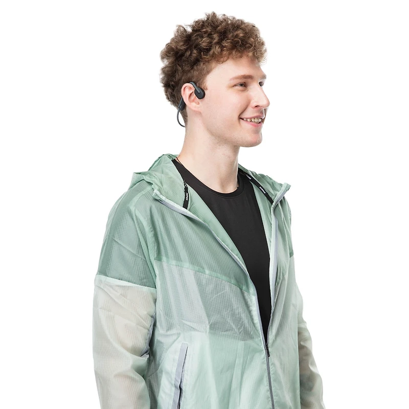 Shokz OpenMove - Design à Oreilles Ouvertes - Écouteurs Bluetooth pour le Sport - Gris