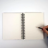 Carnet de croquis à spirale de North Shore 5.5" x 8.5" Carnet de croquis à spirale 5,5" x 8,5"