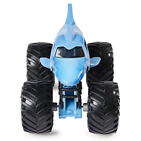 Monster Jam, Official Pirate’s Curse Vs. Megalodon Die-Cast Monster Trucks, 1:64 Scale, Kids Toys for Boys Ages 3 and up