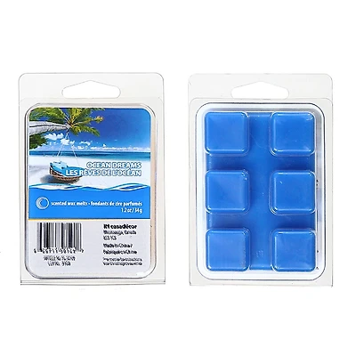 IH Casa Decor 6Pk Scented Wax Melts Ocean Dreams - Set of 4