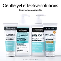 Crème nettoyante moussante ultradouce Neutrogena, Nettoyant pour le visage pour peau sensible, Peau sèche, Nettoyant, Testé par des dermatologues, Hypoallergénique, Cica, Sans parfum 354 mL