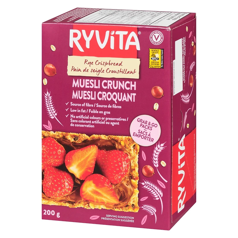 RYVITA MUESLI PAIN CROUSTILLANT 200GR