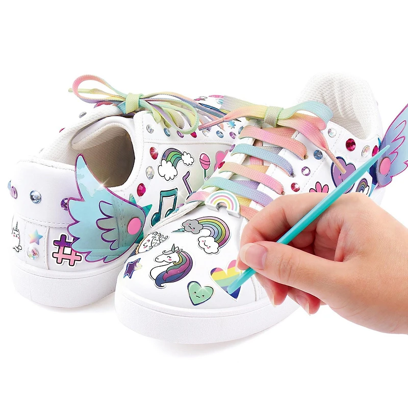 Make it Real Sticker Chic- Rainbow Magic Stickers and laces for Shoes