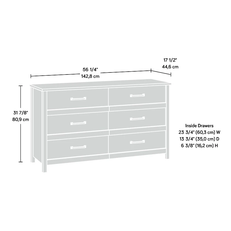 Sauder® Collection Cannery Bridge Commode