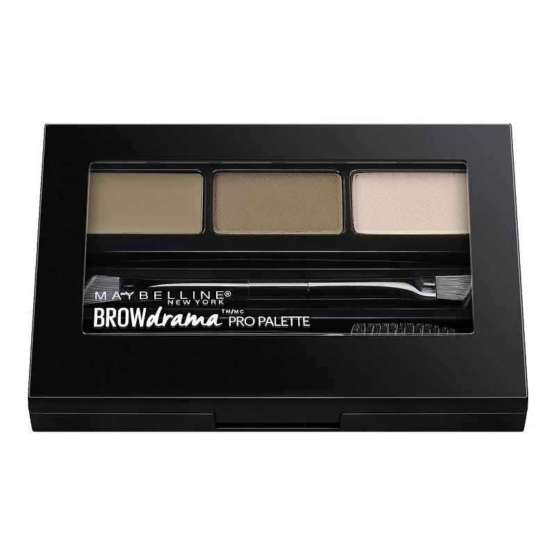 Trousse à sourcils Palette Pro pour les sourcils, Brow Drama® Pro Palette de Maybelline New York, 1 un.