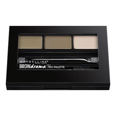 Trousse à sourcils Palette Pro pour les sourcils, Brow Drama® Pro Palette de Maybelline New York, 1 un.