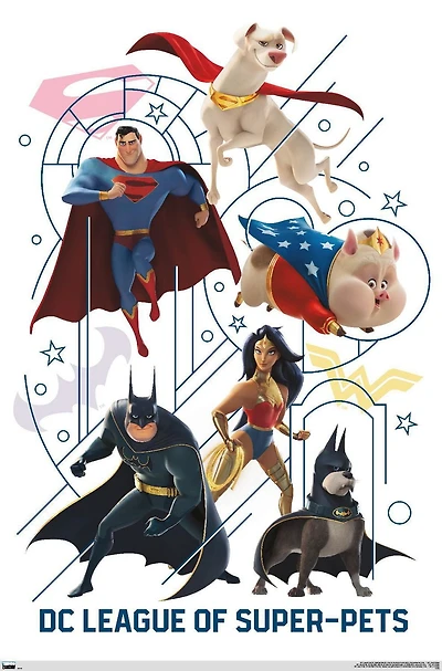 Film DC Comics DC League Of Super-Pets - Homologues
