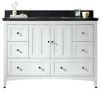 Imaginations Américaines 47,6 pouces W Vanity Set Blanc