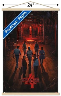 Netflix Stranger Things: Season 4 - Creel House Teaser One Sheet Wall Poster with Push Pins