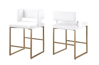 Alice Counter Stool, Set of 2, Beige