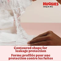 Couches HUGGIES Snug & Dry, Emballage Mega Colossal, Tailles: 1-8 Tailles: 1-8 | 200-74 Unités