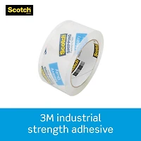 Scotch® Heavy Duty Shipping Packaging Tape 3850-3-ESF-RP4, 1.88 in x 54.60 yd (48 mm x 50 m), 3 Rolls/Pack, Packaging Tape