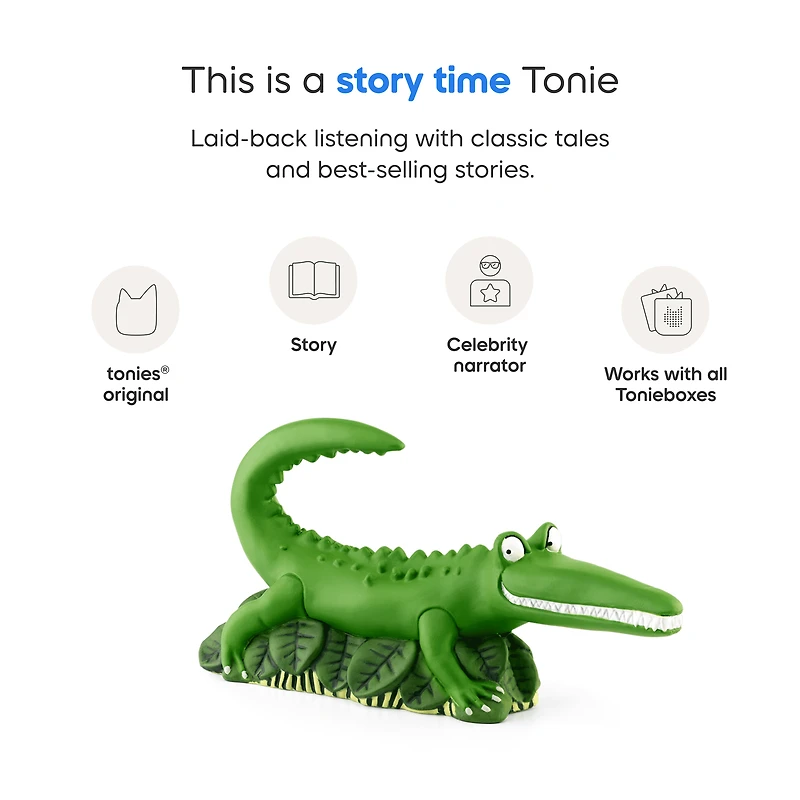 tonies Roald Dahl L'énorme Crocodile Figurine de jeu audio (En Anglais)