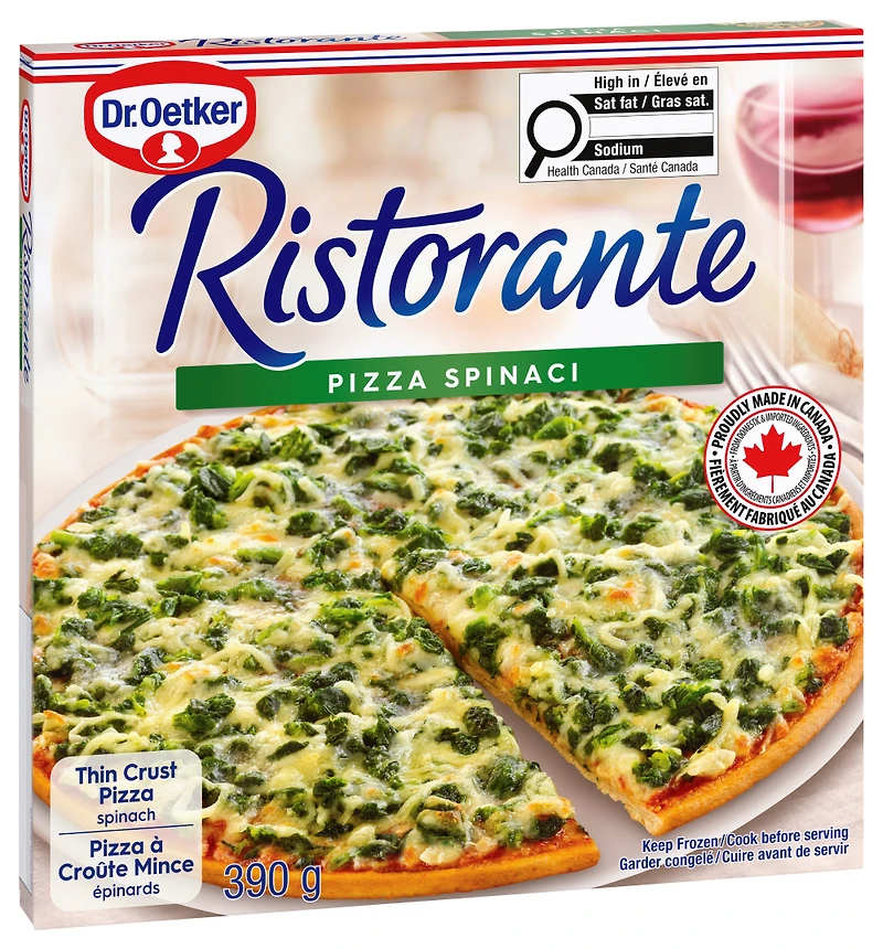 Dr. Oetker Ristorante Pizza Spinaci 390g
