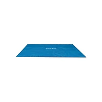 Couverture de piscine solaire Intex 18 pi x 9 pi, âge : adulte