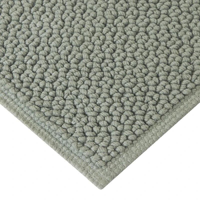 Tapis de bain doux bouclé Better Homes & Gardens Signature, Green River, 20" x 34" 100 % coton, 20"x34"