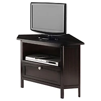 Support de téléviseur de coin Zena de Winsome en espresso - 92634