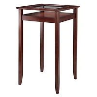 Ens. 3 pièces table de bistrot Halo de Winsome avec 2 tabourets à dossier en V - 94586