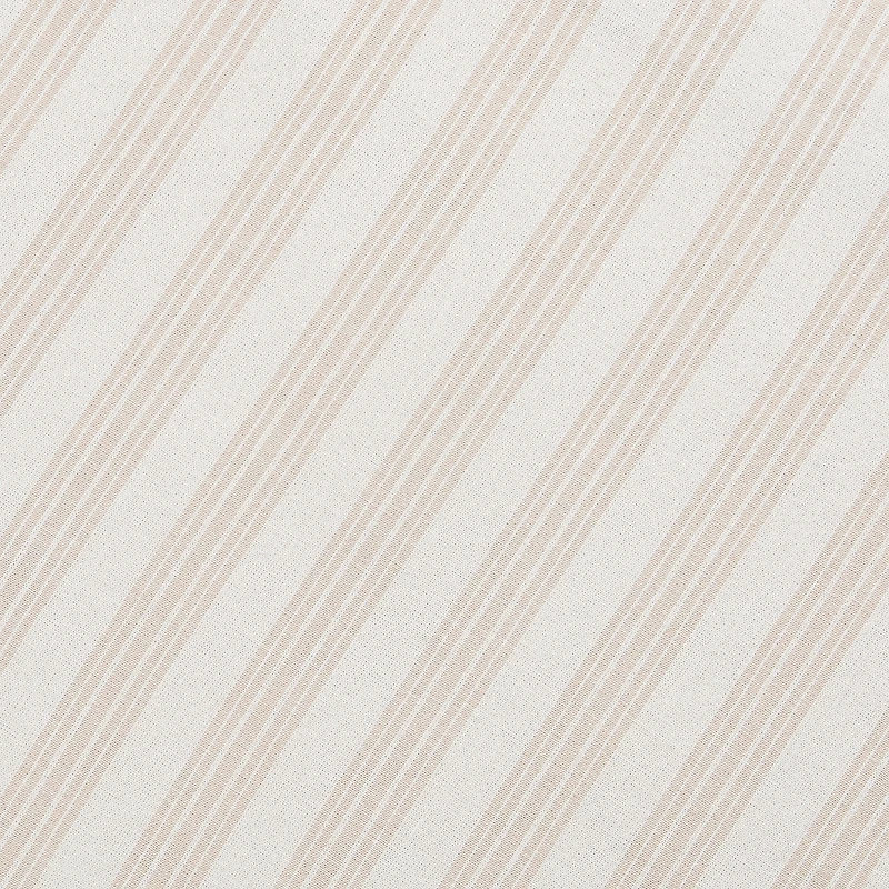 HOMETRENDS 3-Piece Pink Stripe Duvet Cover Set, Double/Queen, 100% Cotton