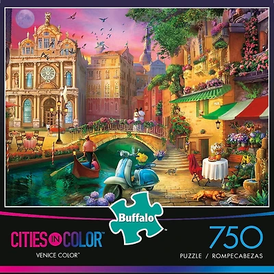 Buffalo Games Cities in Color Le puzzle Venice Color en 750 pièces