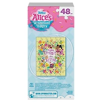 Alice's Wonderland Bakery, Puzzle de 48 pièces, Disney Junior, décorations de fête Alice au pays des merveilles, puzzles pour enfants, à partir de 4 ans