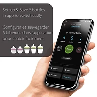 Distributeur de préparation lactée Formula Pro Advanced Wi-Fi de Baby Brezza - Noir