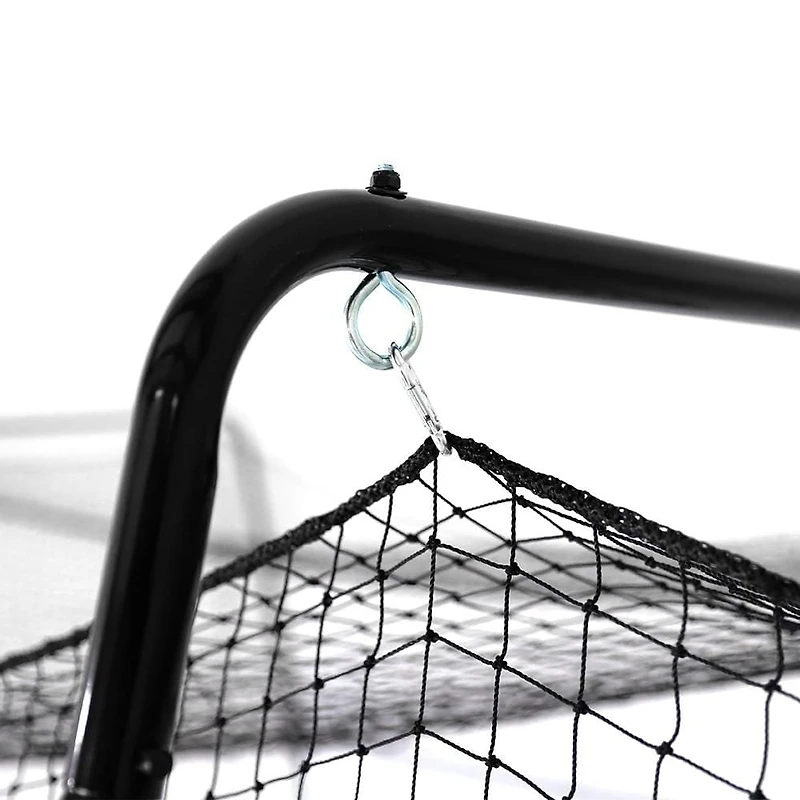 SKYWALKER SPORTS Cage de frappeur portable et autonome de 40 pi x 12 pi x 10 pi pour la pratique du baseball et du softball, revêtement en poudre, cadre en acier robuste et filet traité contre les UV