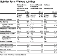 DISCONTINUED Ailes de poulet miel et ail roti Pub & Gril Ailes poulet Ail et Miel