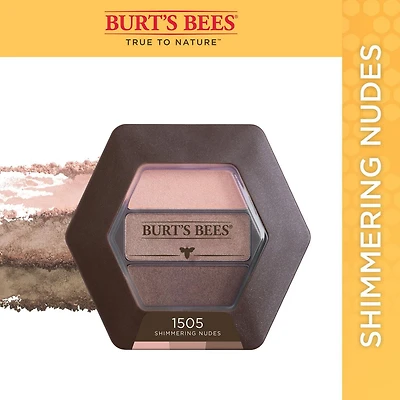 Fard à paupières 100% naturel en trio de Burt's Bees