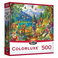 RoseArt - Colorluxe 500 pièces - sentier de randonnée- Puzzle emboîtable pour adulte