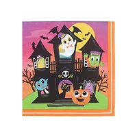 18ct paper napkin - family house