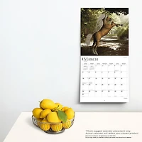 BrownTrout Unicorns 2024 12x24 Inch Square Wall Calendar, 9781975465483