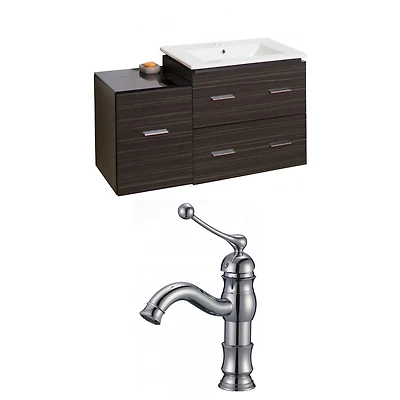 American Imaginations 37.75-in. W Vanity Set AI-8461
