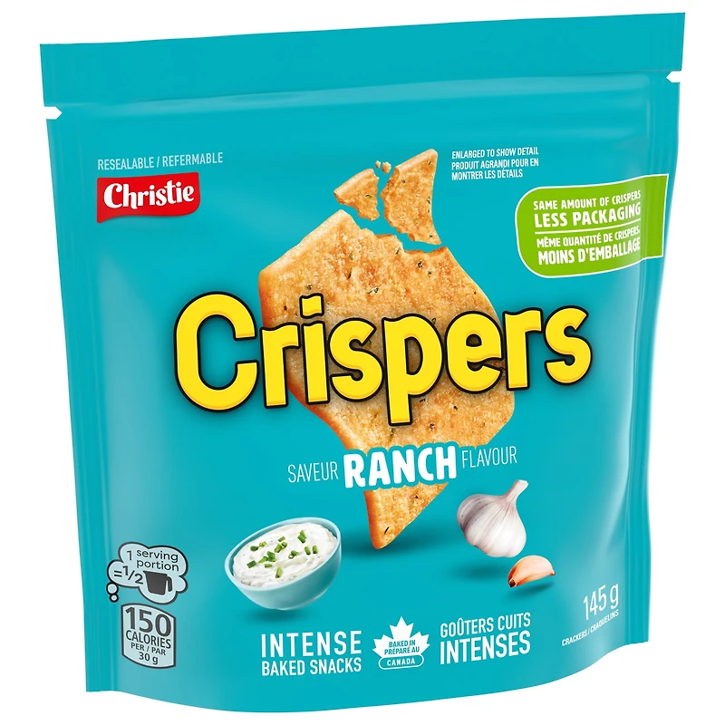 Crispers, Ranch Flavour, Salty Snacks, Is It a Chip or a Cracker