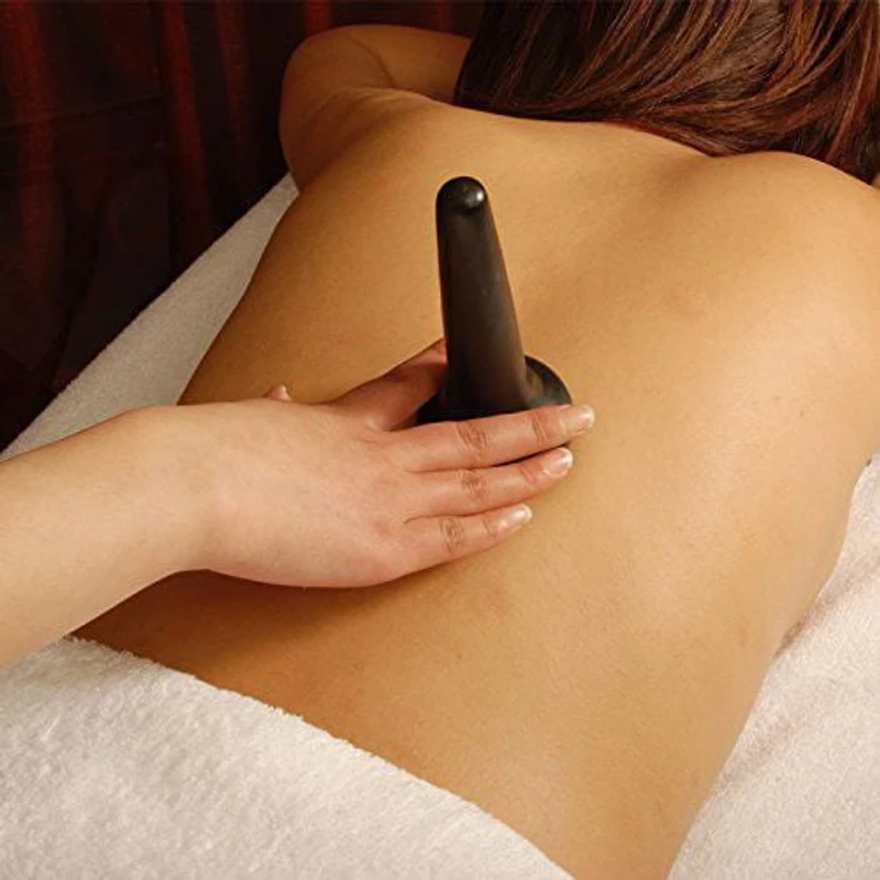 Master Massage en forme des ongles Balsalt Hot Massage Stone pour points sensibles et tissus profonds 1 pièce
