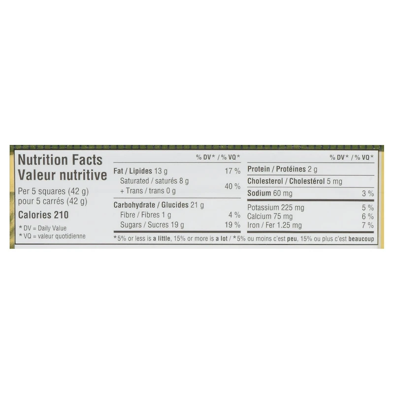 Waterbridge Chocolicious Amandes et Caramel