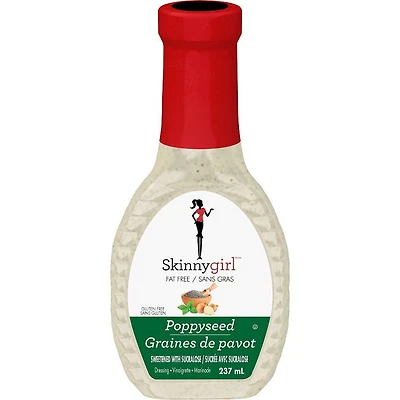 Vinaigrette Aux Graines de Pavot de Skinnygirl, Sans Gras, Sans Sucre 237 mL
