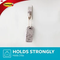 Command™ Modern Reflections Medium Hook with Water-Resistant Strips