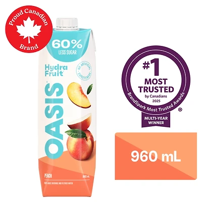 Breuvage de pêche 960 ML