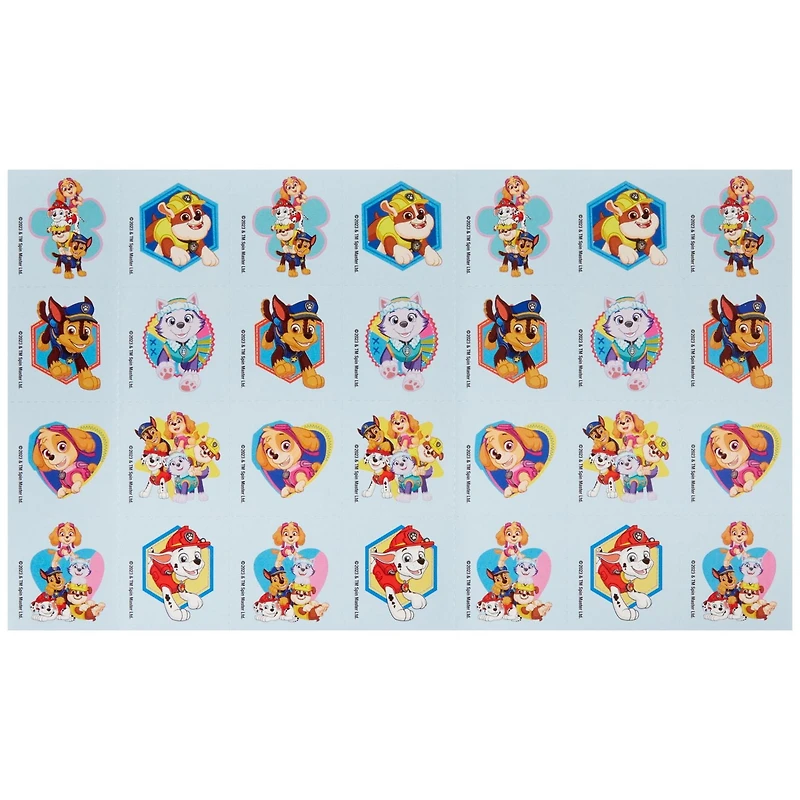 Nickeloden Paw Patrol Valentine Cards, Kiddie Cards, 32 Count