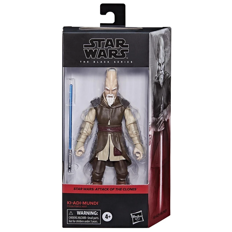 Star Wars The Black Series, Ki-Adi-Mundi, figurine (15 cm), Star Wars : L'attaque des clones